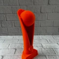 BFS 23cm Turuncu Basketbol Kupa Biblo Modern Ödül Dekor Ürünü