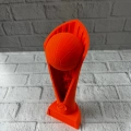 BFS 23cm Turuncu Basketbol Kupa Biblo Modern Ödül Dekor Ürünü