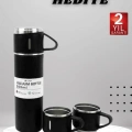 BFS 3 Bardaklı Termos Seti Anneler Gününe Özel Hediye Taşınabilir Sızdırmaz Isı Koruyucu