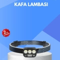 BFS 300 Lümen Sensörlü LED Kafa Lambası USB Şarjlı SOS Modlu