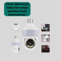 BFS 360° Full HD Wi-Fi Akıllı Ampül Kamera Gece Görüşlü