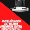 BFS 4 Adet Çift Kulaklık Dijital Göstergeli Yüksek Ses Kaliteli Bluetooth Kulaklık