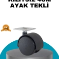 BFS 4 cm Kilitsiz Masa Ayağı Tekli Sessiz ve Akıcı Hareket
