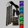 BFS 48 LED Araç İçi RGB Şerit Aydınlatma Müzik Senkron USB Kumandalı Set