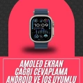 BFS 49mm Akıllı Saat Amoled Ekranlı Kadın Erkek Kol Saati Plastik Kordon