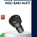 BFS 55W Hızlı Araç Şarj Cihazı Quick Charge 3.0 ve PD Destekli