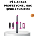 BFS 5’i 1 Arada Saç Şekillendirme Seti Negatif İyon Teknolojili ve Hızlı Kurutmalı