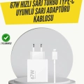 BFS 67W Turbo Hızlı Şarj Adaptörü ve Type-C Kablo Güvenli Şarj Teknolojisi