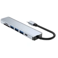 BFS 8 Portlu Macbook Çevirici Type C Hub  SD TF USB Çoğaltıcı Ethernet