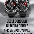 BFS Akıllı Saat GPS VE NFC Özelliği Sesli Görüşme Dokunmstik Ekran