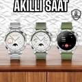 BFS Akıllı Saat Sesli Görüşme Titreşimli Nabız Sensörlü Spor Modları
