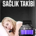 BFS Akıllı Saat Yeni Nesil Bluetooth Bağlantılı Uyku ve Sağlık Takibi NFC ve GPS