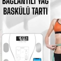 BFS Akıllı Tartı Dijital Baskül Yağ Su Kas Vücut Kitle Kilo Ölçer Tartı