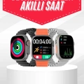 BFS Android ve İOS Uyumlu Uyku ve Sağlık Takibi Yapabilen 3 Kordonlu Akıllı Saat