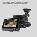 BFS Araç DVR Kamerası 3’lü 170° Geniş Açılı Full HD ve Park Destekli