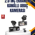 BFS Araç İçi Kamera Seti | 170° Geniş Açı, Hareket Algılama ve Park Koruma