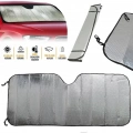 BFS Araç Ön Cam Güneşlik UV ve Isı Koruma Katlanabilir Toyota Corolla Skoda Superb Dacia Duster Ford Focus