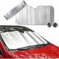 BFS Araç Ön Cam Katlanabilir Güneşlik Isı Yansıma Önleyici Dacia Duster Honda Civic Ford Focus Skoda Superb