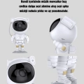 BFS Astronot Galaksi Projeksiyon Lambası Bluetooth Bağlantılı ve Uzaktan Kontrollü