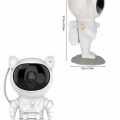BFS Astronot Şeklinde Bluetooth Hoparlör Gökyüzü Kumandalı Aydınlatma Lamba