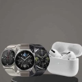 BFS Aynalı Bluetooth Kulaklık Yeni Nesil Akıllı Saat Titreşimli Nabız Ölçer Spor Modları