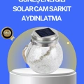 BFS Bahçe ve Teras İçin Solar Cam Sarkıt LED Aydınlatma