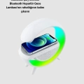 BFS Bluetooth 5.0 Hoparlör – Kablosuz Şarj, RGB Gece Lambası ve FM Radyo