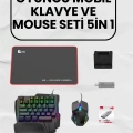 BFS Bluetooth 5.3 Bağlantılı Mobil Oyun Dönüştürücü Set – Klavye + Mouse + Adaptör