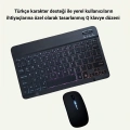 BFS Bluetooth 5.3 Destekli Şarjlı Taşınabilir Klavye + Mouse Kombinasyonu