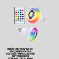BFS Bluetooth Hoparlörlü LED Ampul – 12W Enerji Tasarruflu