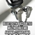 BFS Bluetooth Kulaklık Kablosuz Ekranlı ANC/ENC Destekli Dokunmatik