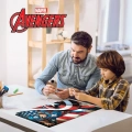 BFS Captain America 300 Parça Puzzle 35584 - Metal Kutu