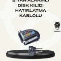 BFS Çift Modlu 110dB Alarmlı Disk Kilidi Suya Dayanıklı