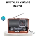 BFS Dekoratif Vintage Radyo – Klasik Görünüm, Modern Fonksiyon ve Uzun Ömürlü Kullanım