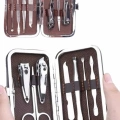 BFS Deri Çanta Hediyeli 7 Parça Manikür-Pedikür Tırnak Bakım Seti