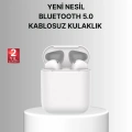 BFS Dokunmatik Kontrollü 2. Nesil Bluetooth 5.0 Uzun Pil Ömürlü Kulaklık