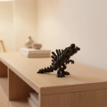 BFS Eklemli Hareketli Dinazor Figürü Siyah – Dekoratif Masa Üstü Oyuncak