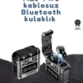 BFS Ergonomik Tasarımlı Bluetooth Kulaklık | Suya Dayanıklı | Dokunmatik Kontrollü