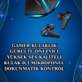 BFS Gamer Kulaklık ve Çok Kordonlu Akıllı Saat Gürültü Önleyici GPS Desteği