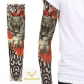 BFS Giyilebilir Kol Dövmesi Çorap Dövme 3D Baskılı Kol Bacak Dövme 2 Adet Model 8