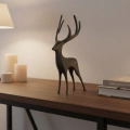 BFS Gri Geyik Biblo Minimal Tasarım Şık Ev Aksesuarı
