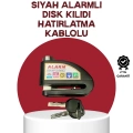 BFS Güvenlik Sensörlü Alarmlı Disk Kilidi Motosiklet ve Bisiklet İçin