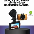 BFS HD Araç Kamerası 2.7 İnç Ekran G Sensor Destekli