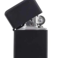 BFS Hediyelik Zarif Zippo Model Siyah Benzinli Çakmak