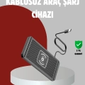 BFS Hızlı Kablosuz Araç Şarj Cihazı – Manyetik Pad, Aşırı Isınma Korumalı