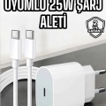 BFS İOS Uyumlu Type-C Girişli Hızlı Şarj 15/15 Pro Max Adaptör ve Kablosu