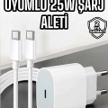 BFS İOS Uyumlu Type-C Girişli Hızlı Şarj 15/15 Pro Max Adaptör ve Kablosu