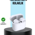 BFS iPhone 11 12 13 14 15 Uyumlu Bluetooth Kulaklık Gürültü Engelleyici HD Mikrofonlu