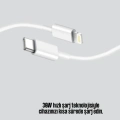 BFS iPhone iPad Airpods Uyumlu 30W Type-C to Lightning Kablo