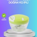 BFS İpli Manuel Doğrayıcı Paslanmaz Çelik Bıçaklı